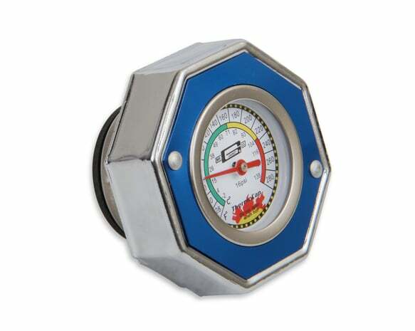 Mr. Gasket thermocap 16 PSI blue Ford Chevy 2471B