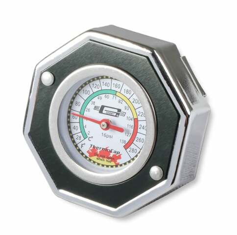 Mr. Gasket thermocap 16 PSI black 2476BK Ford Chevy 2493