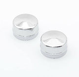 Mr. Gasket chrome dust caps Chevy steel 2486