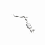 MagnaFlow direct-fit catalytic converter for 2005-2007 Toyota Sequoia driver side 4.7 inch inlet/outlet stainless steel CARB compliant 24880