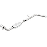 MagnaFlow direct-fit catalytic converter for 2005-2007 Toyota Sequoia driver side 4.7 inch inlet/outlet stainless steel CARB compliant 24880