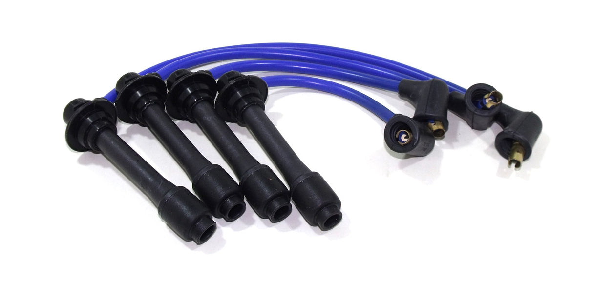 Spark Plug Wire Set Silicone ThunderVolt 8.2mm 90? 40 ohm/ft Blue 87626