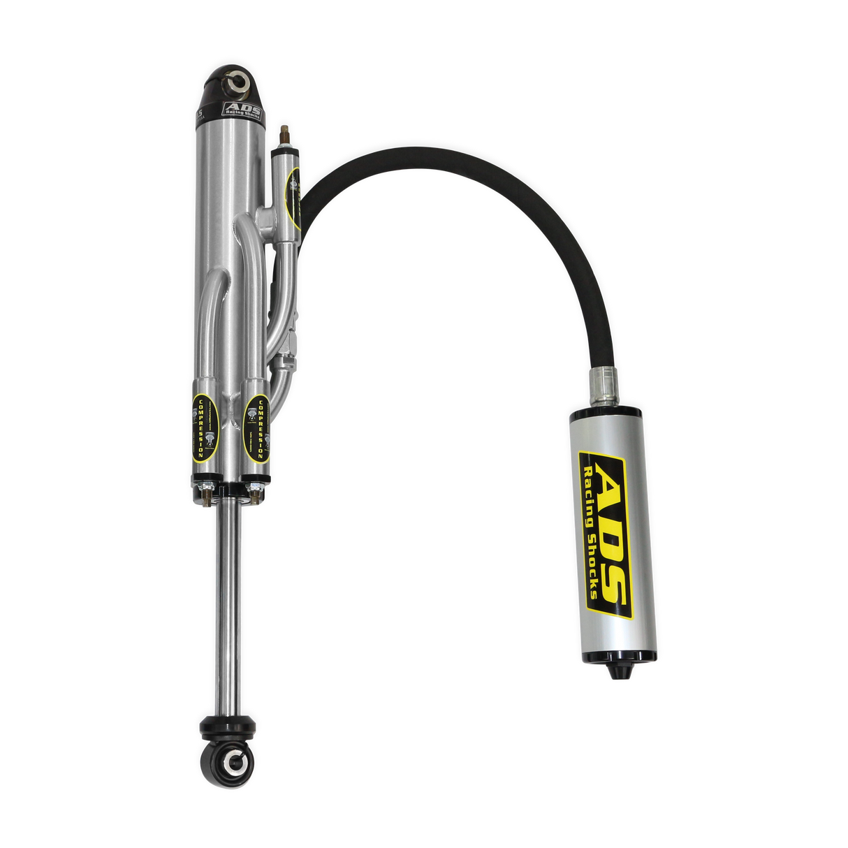 Bypass Shocks 2.5 in. Race 2.5" 4-Tube Bypass Piggyback Reservoir Shock ADS