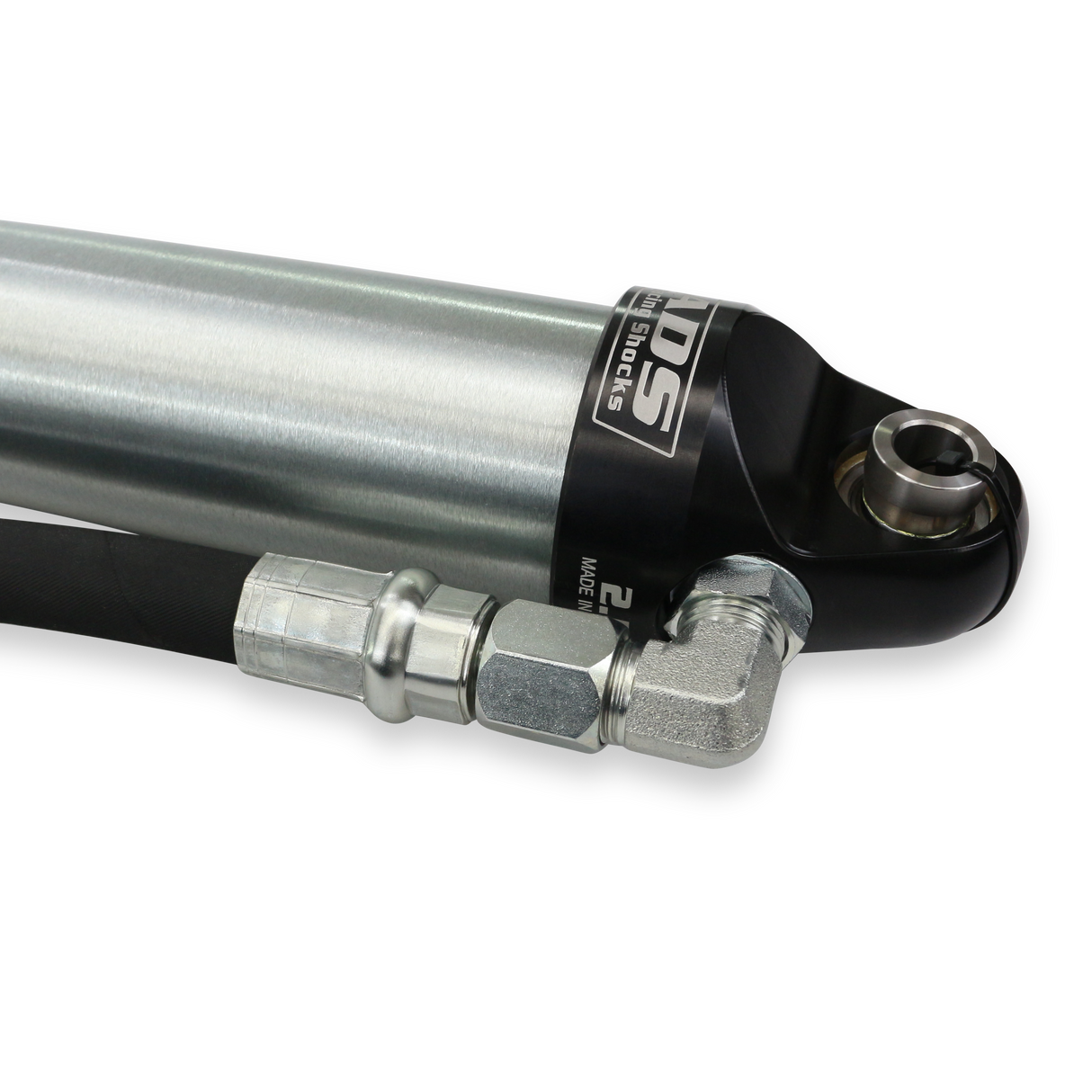 2.5 in. x 16 Race 2.5" Smooth Body Adjustable Remote Reservoir Shock - 90 Degree ADS