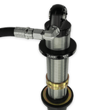 Race 2.5" Adjustable Reservoir Coilover - 90 Degree