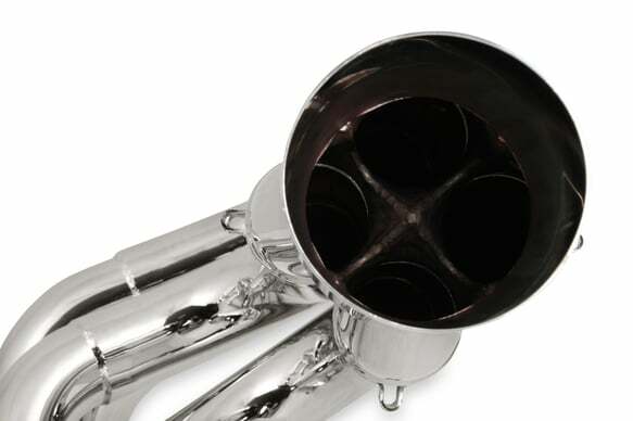 Hooker Racingheart 3-Step Dragster Headers-Chrome - 2502-6HKR