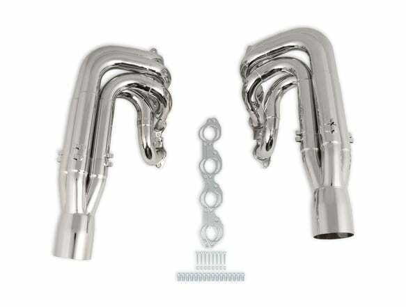 Hooker Racingheart 3-Step Dragster Headers-Chrome - 2502-6HKR