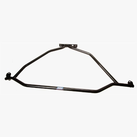 Fits 1986-1993 Mustang Strut Tower Brace (Black Powder Coat)-2504 for 1986-1993 Ford Mustang chrome