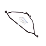 Fits 1986-1993 Mustang Strut Tower Brace (Black Powder Coat)-2504 for 1986-1993 Ford Mustang chrome