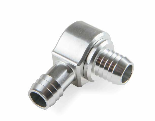 Earls Brake Booster Check Valve - Billet Aluminum - 90 Degree - 252008ERL