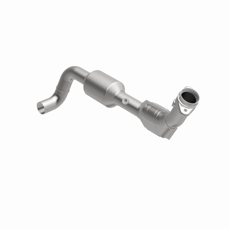 MagnaFlow direct-fit catalytic converter for 2004-2006 Ford F-150 4.6 inch inlet/outlet stainless steel CARB compliant OBDII 52449