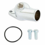 Mr. Gasket O ring style chrome water neck Chevy polished 2557