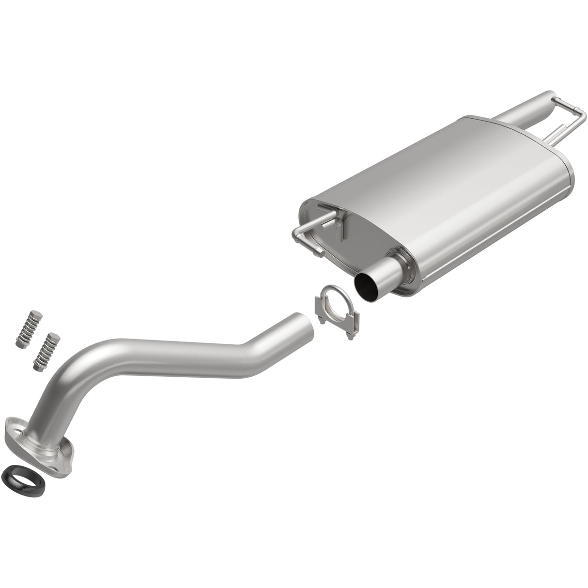 2014-2019 Toyota Corolla Direct-Fit Replacement Exhaust System 106-0749 aluminized steel