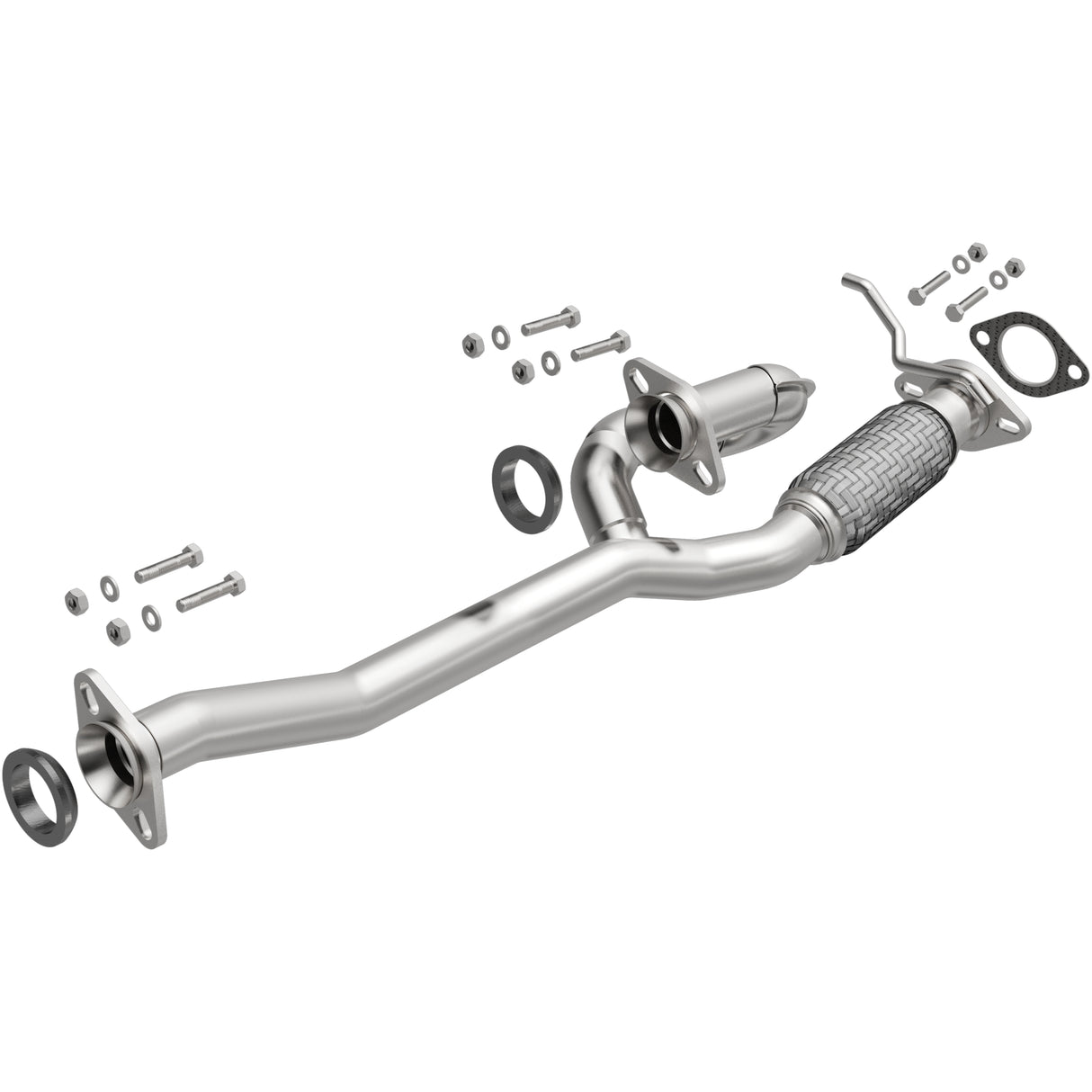2005-2007 Ford Five Hundred Direct-Fit Front Pipe Kit 107-0122 stainless steel