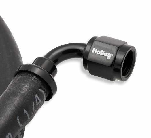 Holley performance fuel system component black
