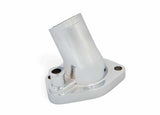 Mr. Gasket thermostat housing ; 160° fixed chrome for Ford 260 351W SBF polished aluminum 2662