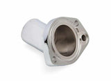 Mr. Gasket thermostat housing ; 160° fixed chrome for Ford 260 351W SBF polished aluminum 2662