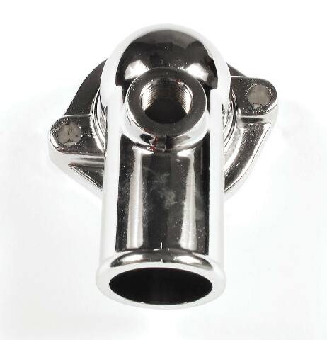 Mr. Gasket chrome water neck Ford polished 2664