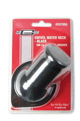 Mr. Gasket GM LS water neck swivel 30 degree angle black 2670BK LS engine Chevy aluminum stainless steel 2493