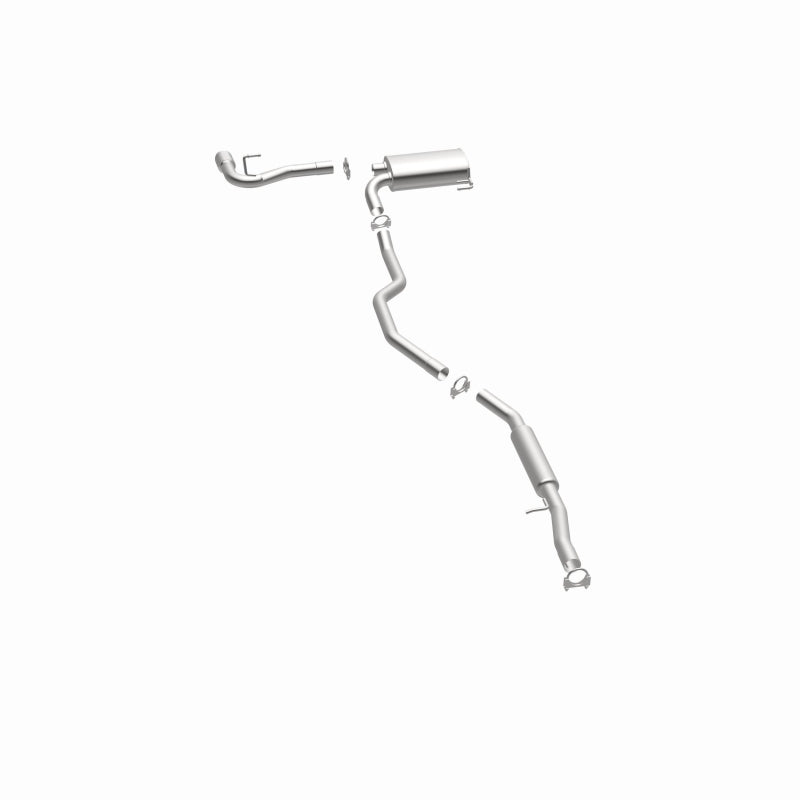 Fits 2011-2017 Jeep Direct-Fit Replacement Exhaust System 106-0776 aluminized steel