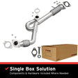 2012-2017 Chevy Equinox Direct-Fit Front Pipe Kit 107-0167 steel