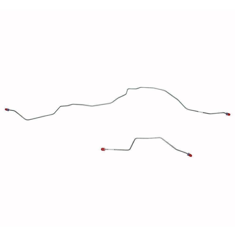 1990-1996 Ford F-150 Complete Brake Line Kit Reg Cab Long Bed Stainless CBK0193SS