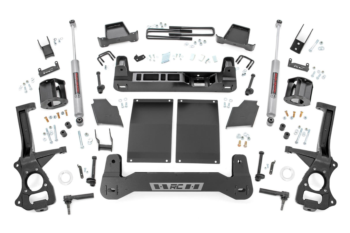 Fits Chevy Silverado & GMC Sierra 1500 4WD (2019-2024) 4" Lift Kit Diesel 27531D