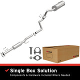 Fits 2014-2016 Kia Forte 1.8L Direct-Fit Replacement Exhaust System aluminized steel