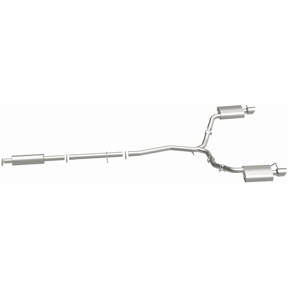 2011-2015 Ford Explorer Direct-Fit Replacement Exhaust System 106-0459 aluminized steel