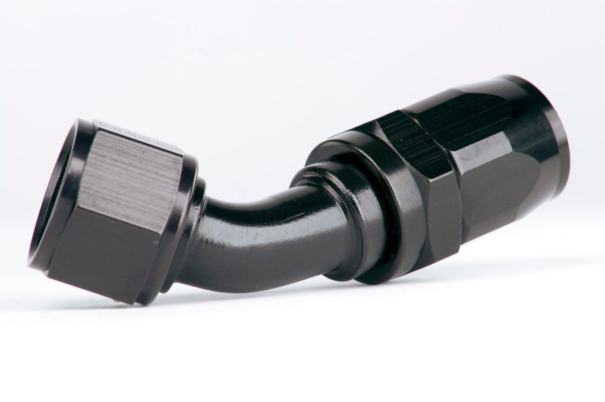 Aeromotive hose end fitting straight 180 degree 15660