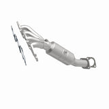Catalytic Converter with Integrated Exhaust Manifold for HM Grade Federal / EPA Compliant Direct-Fit Manifold Catalytic