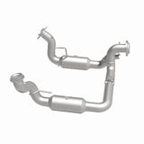 MagnaFlow direct-fit catalytic converter fits 2020-2022 Ford F-250 Super Duty and Ford F-350 Super Duty, this and / Compliant stainless steel CARB compliant OBDII 280246