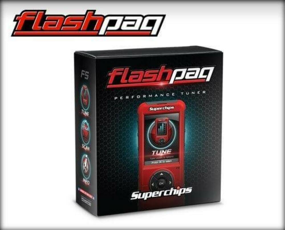 Superchips FlashPaq F5 2847 Tuner for 17-19 SILVERADO SIERRA 1500 2500 3500 GAS