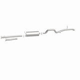 Fits 2007 GMC Canyon Direct-Fit Replacement Exhaust System 106-0200 aluminized steel