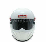 RaceQuip racing helmet red white Nomex adjustable large SA2020