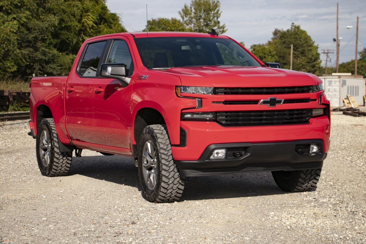 Fits Chevy Silverado 1500 2WD/4WD (2019-2024) 3.5" Lift Kit; Vertex/V2; 29557