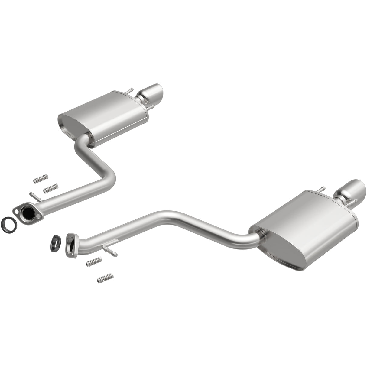 2014-2023 Lexus IS350 Direct-Fit Replacement Exhaust System 106-0833 aluminized steel