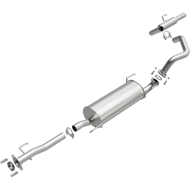 Fits 2003-2009 Toyota 4Runner Direct-Fit Replacement Exhaust System 106-0075 aluminized steel