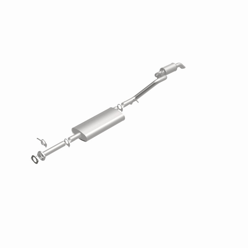 Fits 2002-2005 Chevy Trailblazer EXT Direct-Fit Replacement Exhaust 106-0738 steel