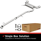 Fits 2003-2009 Nissan 350Z 3.5L Direct-Fit Replacement Exhaust System aluminized steel