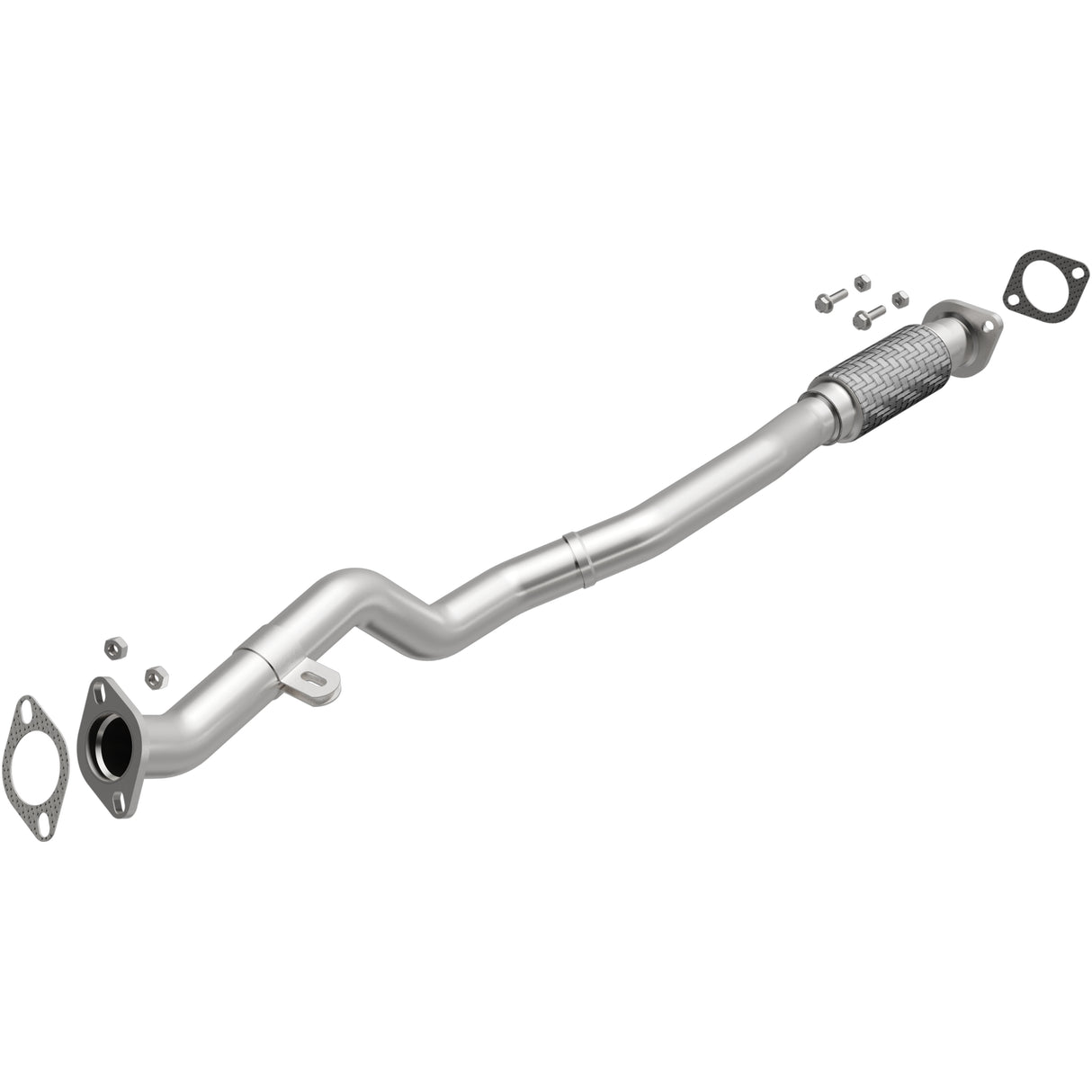 2014-2017 Jeep Cherokee Direct-Fit Front Pipe Kit 107-0277 stainless steel