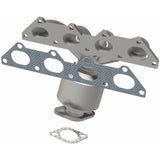 Catalytic Converter with Integrated Exhaust Manifold for HM Grade Federal / EPA Compliant Direct-Fit Manifold Catalytic
