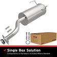 2002-2006 Honda CR-V Direct-Fit Muffler Kit 108-0091 aluminized steel