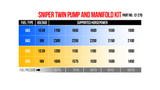 Hooker performance muffler over-1000-hp-compatible-w-gas-or-e85