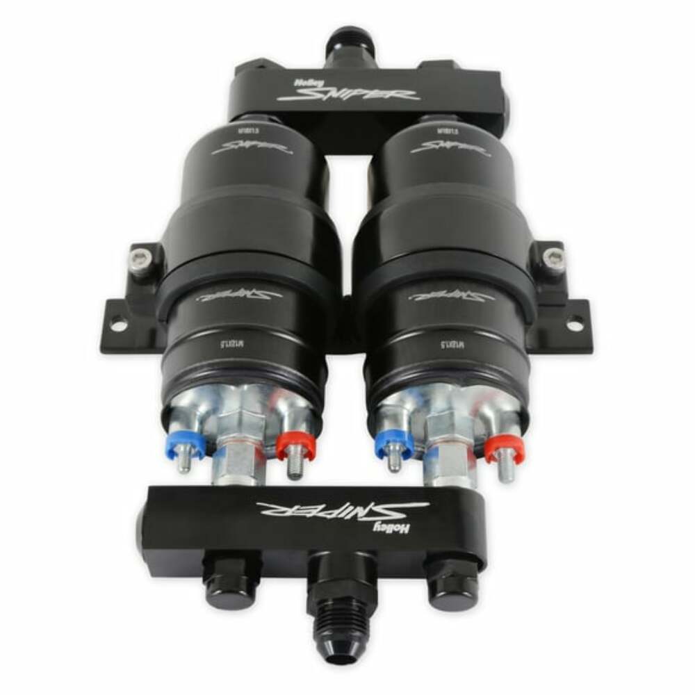 Hooker performance muffler over-1000-hp-compatible-w-gas-or-e85