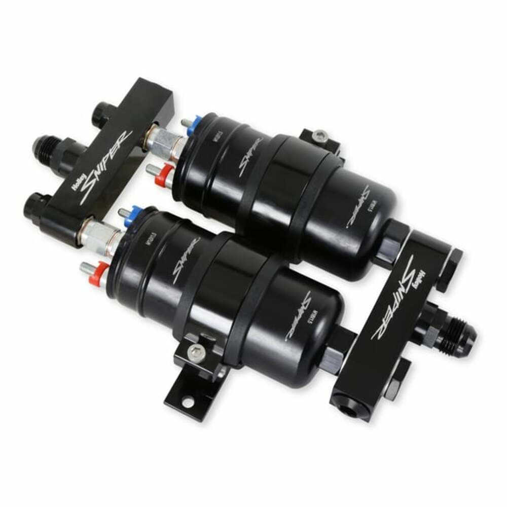 Hooker performance muffler over-1000-hp-compatible-w-gas-or-e85