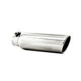 t 3.5" OD 2.25" inlet 12" in length Angled Cut Rolled End Clampless-no weld-T5147 MBRP Exhaust