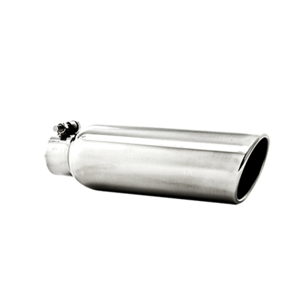 t 3.5" OD 2.25" inlet 12" in length Angled Cut Rolled End Clampless-no weld-T5147 MBRP Exhaust
