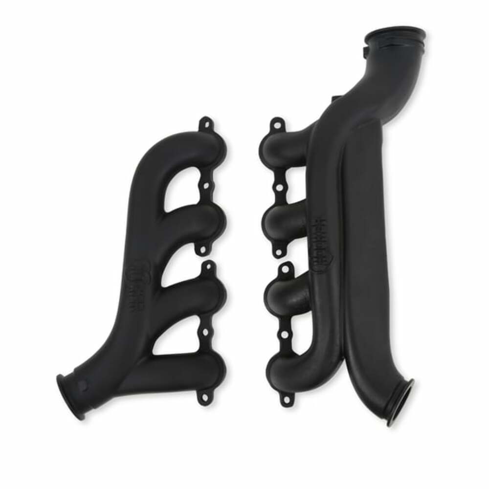 t 3" Turbo outlet/2.25" Cross-over connection LS Turbo Exhaust Manifolds 8510-3HKR Hooker BlackHeart