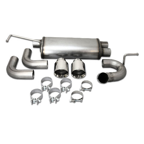 JBA Axle Back Exhaust System for Jeep Wrangler JK Wrangler 3.6L V6 - 30-1545